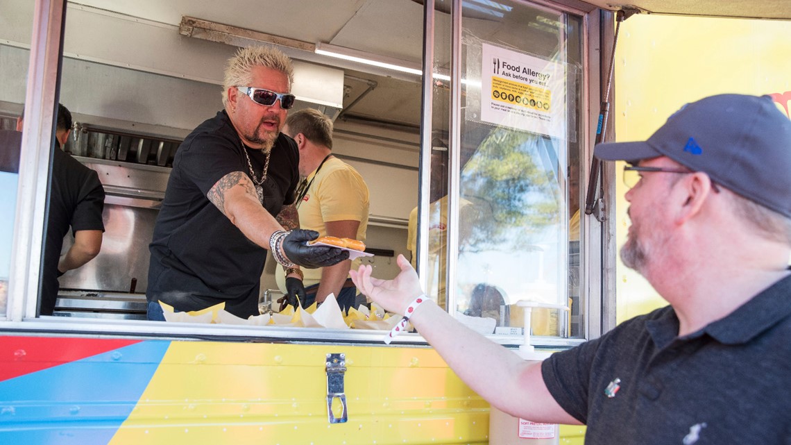 Guy Fieri brings Flavortown to the Super Bowl at the Players