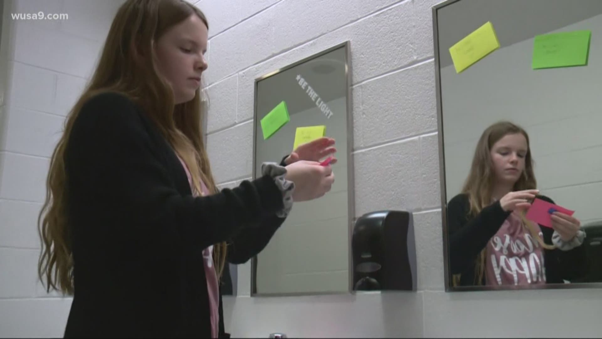 A school in Stafford County started a project called the empathy project.