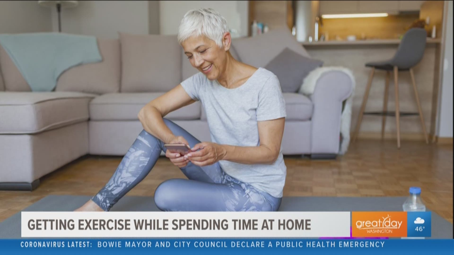 Don't just sit at home bored, it's a great time to be constructive! Fitness expert Bianca Jade shares some ways to stay fit and active while stuck in the house.