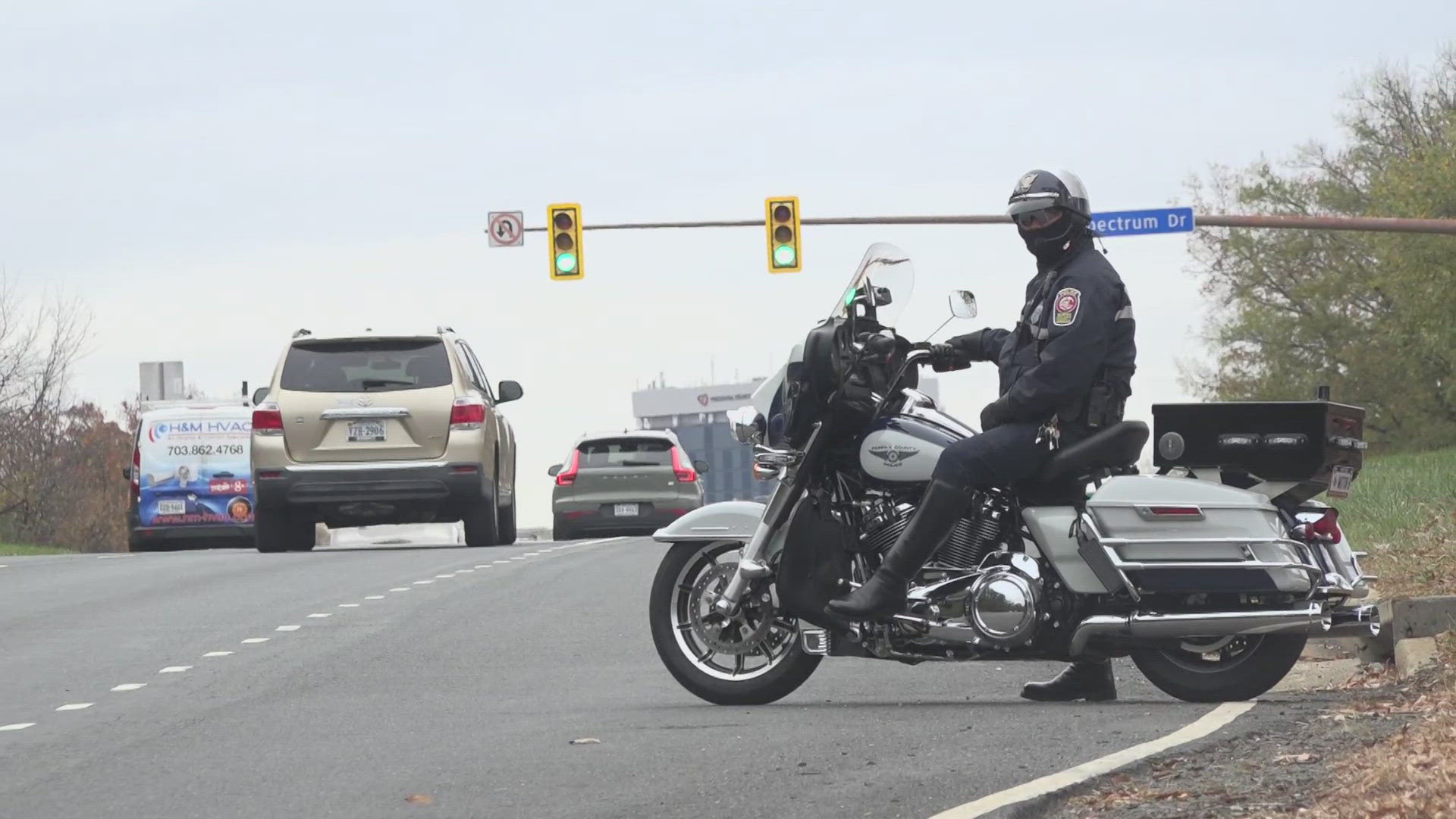 Fairfax County Police are taking part in an area-wide traffic safety campaign they're calling 'street smart.'