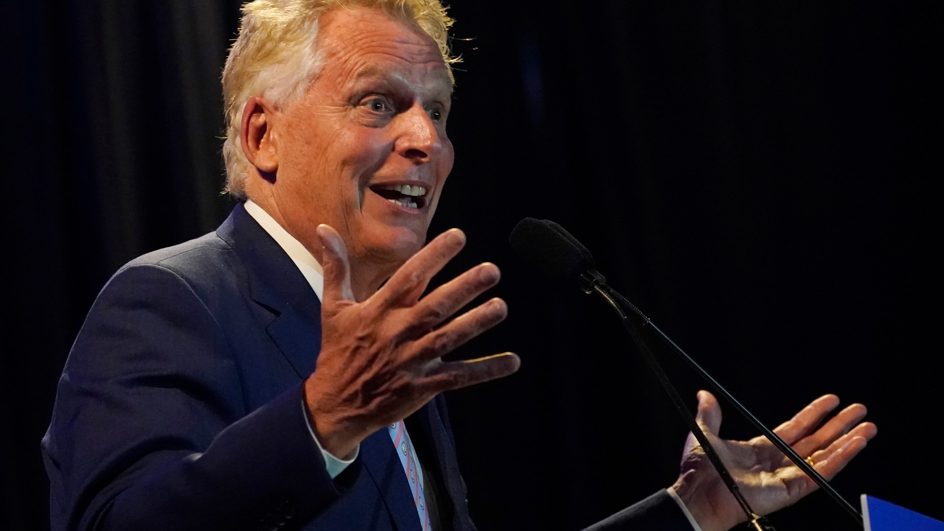 McAuliffe will go on to face GOP nominee and political newcomer Glenn Youngkin in the November general election.