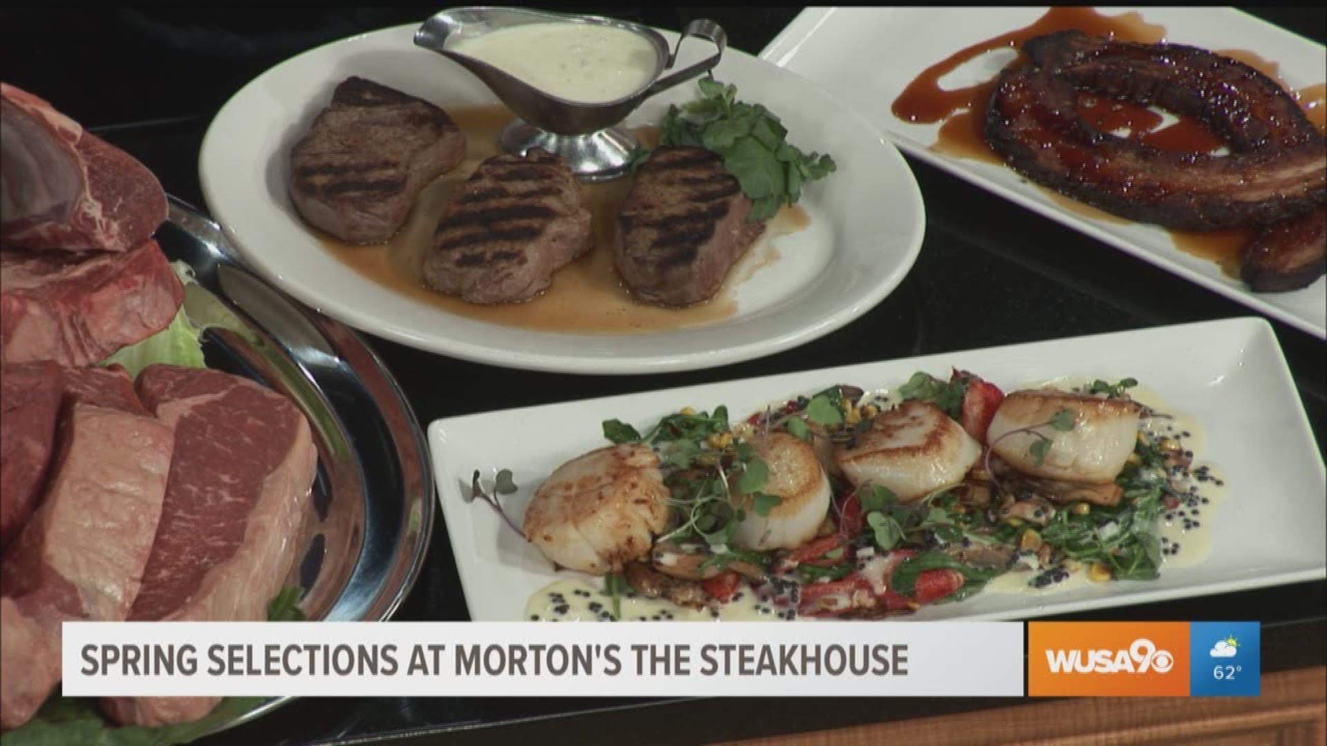Chef Bob Kiebler of Morton's The Steakhouse in Bethesda, MD whips up a delicious spring dish using fresh and flavorful seafood.