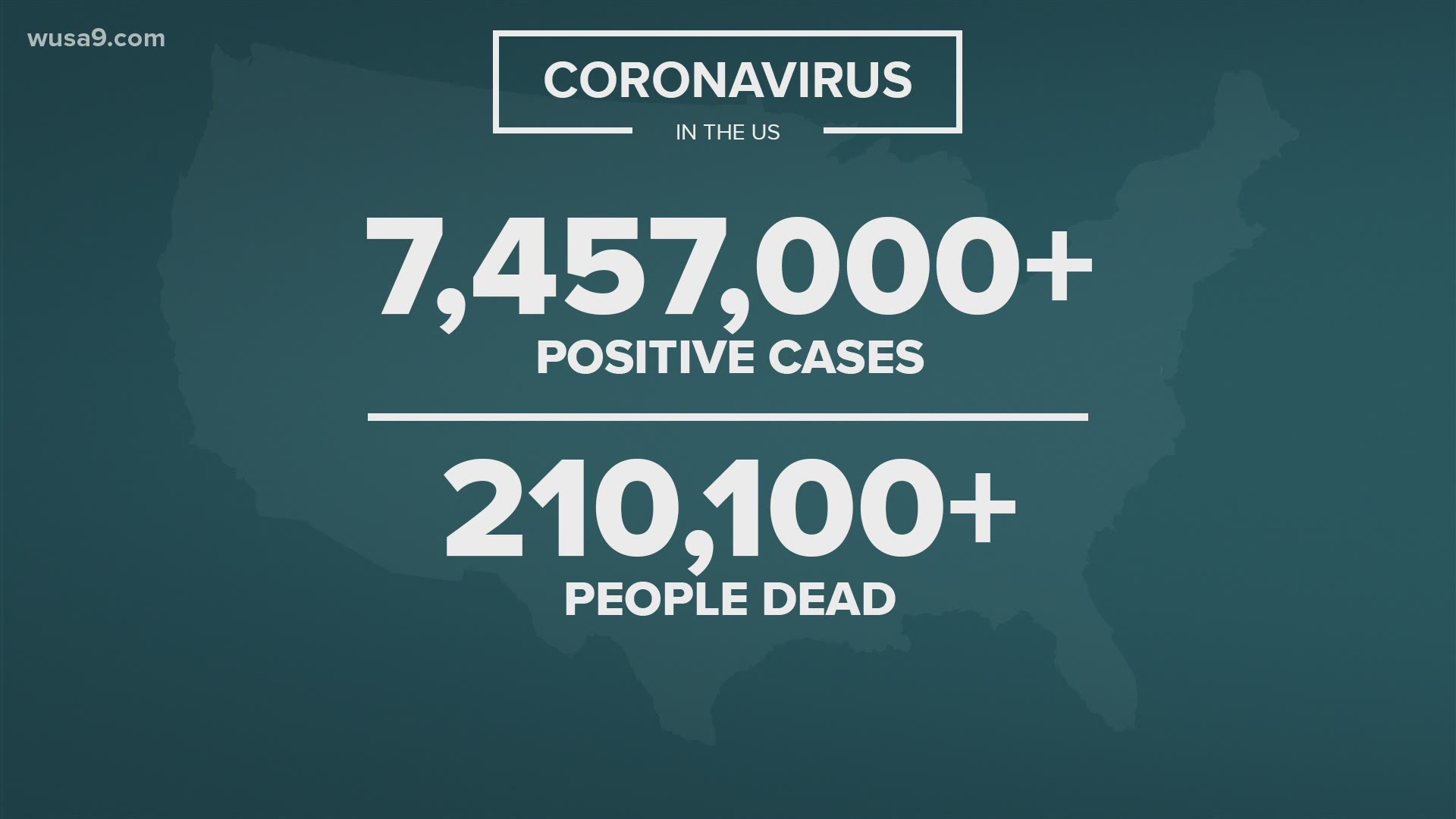 The coronavirus impact on the DMV continues. Here are the latest updates.