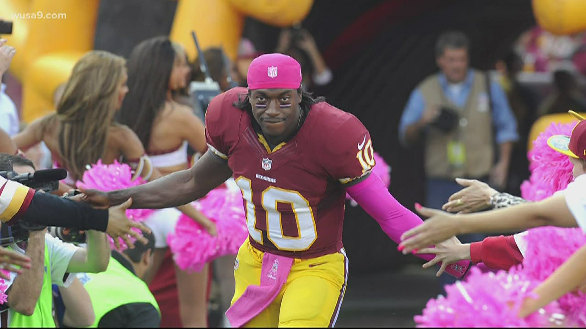 Robert Griffin III has been trying to keep himself busy while stuck in the house. This includes making Tik Tok videos with his wife and family.