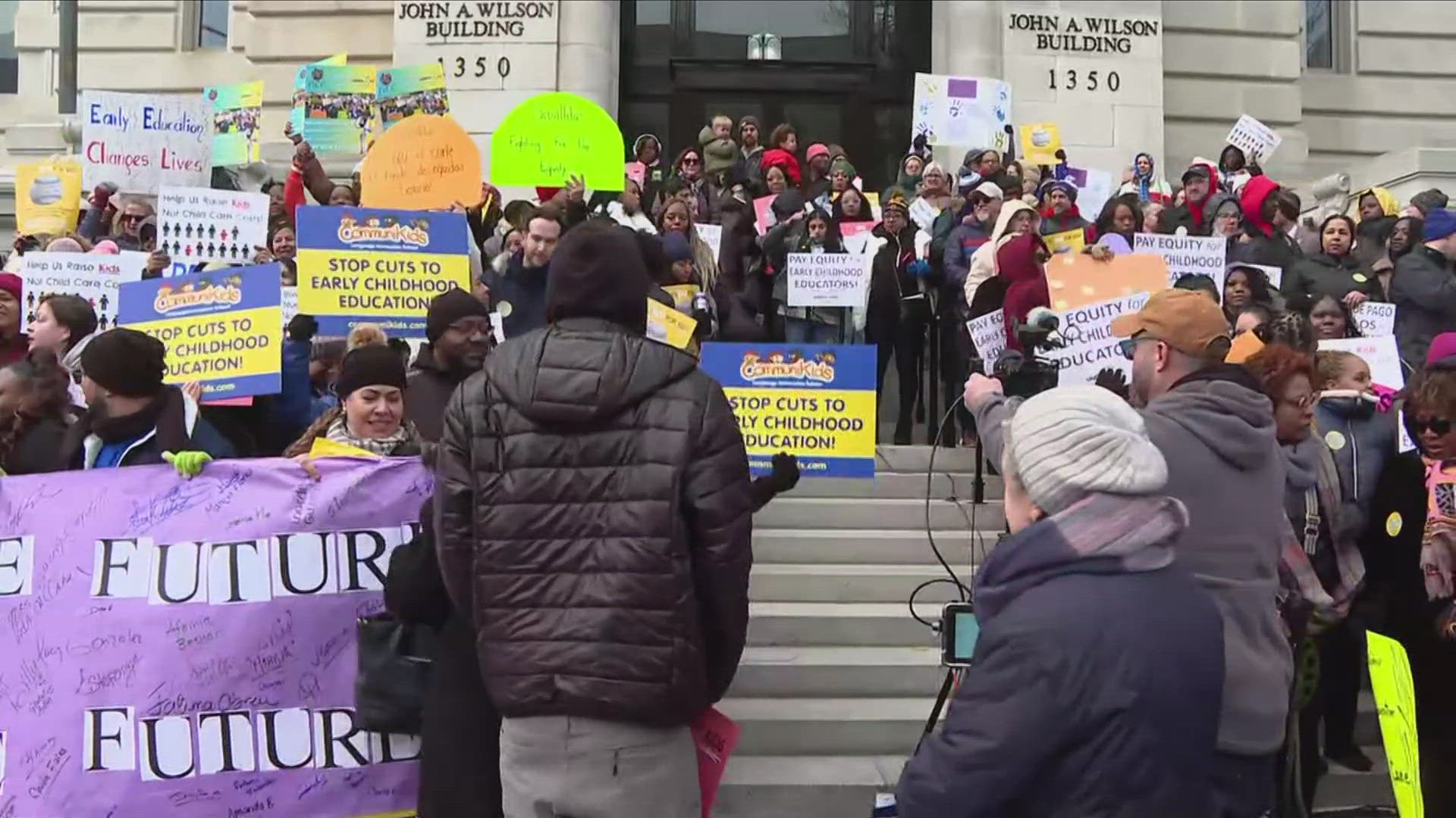Rally for pay equity for early childhood educators | wusa9.com