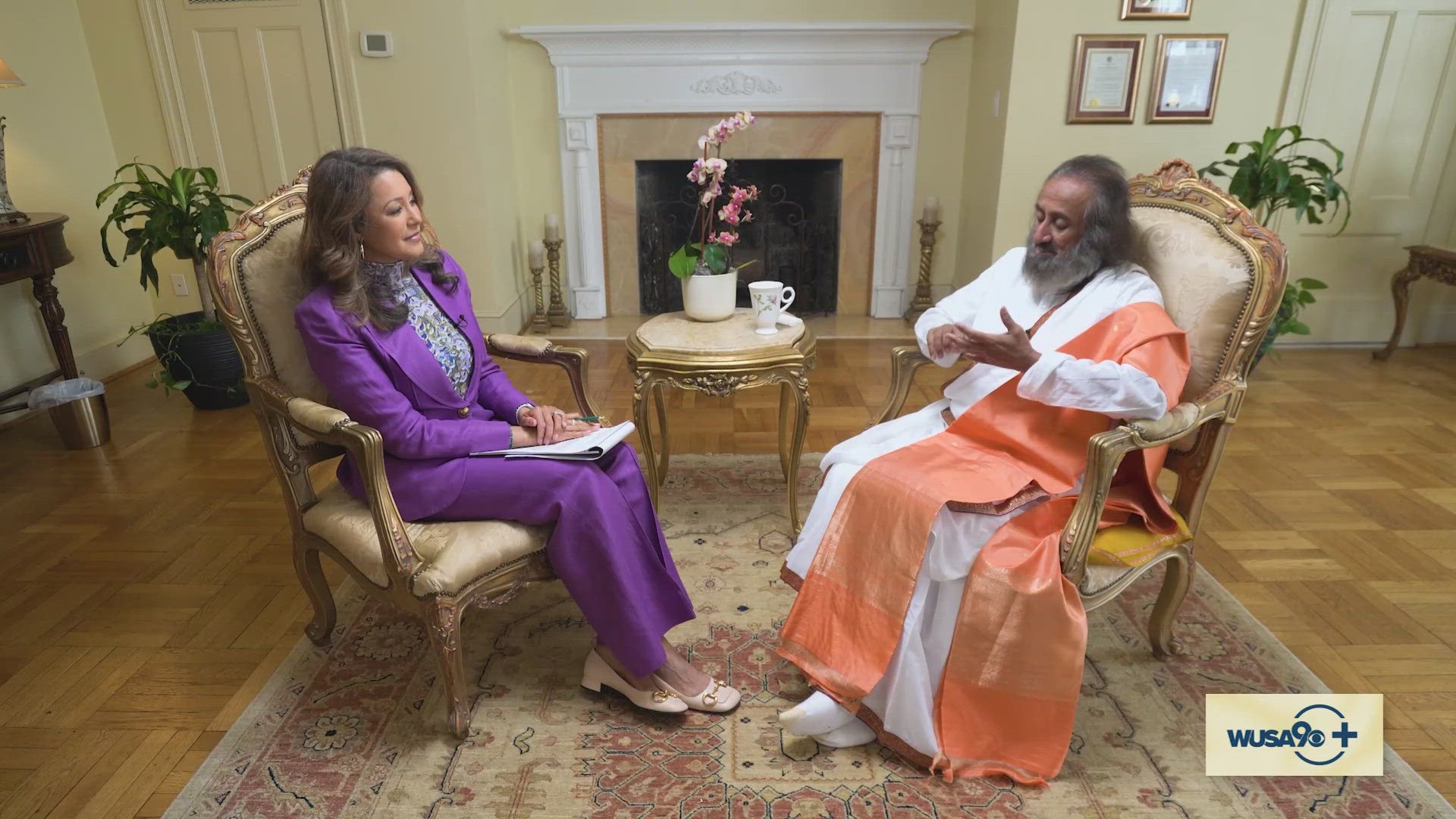 Stream "The First" on WUSA9+ and learn firsthand from Gurudev on how to unlock the keys to a happier and more peaceful life.