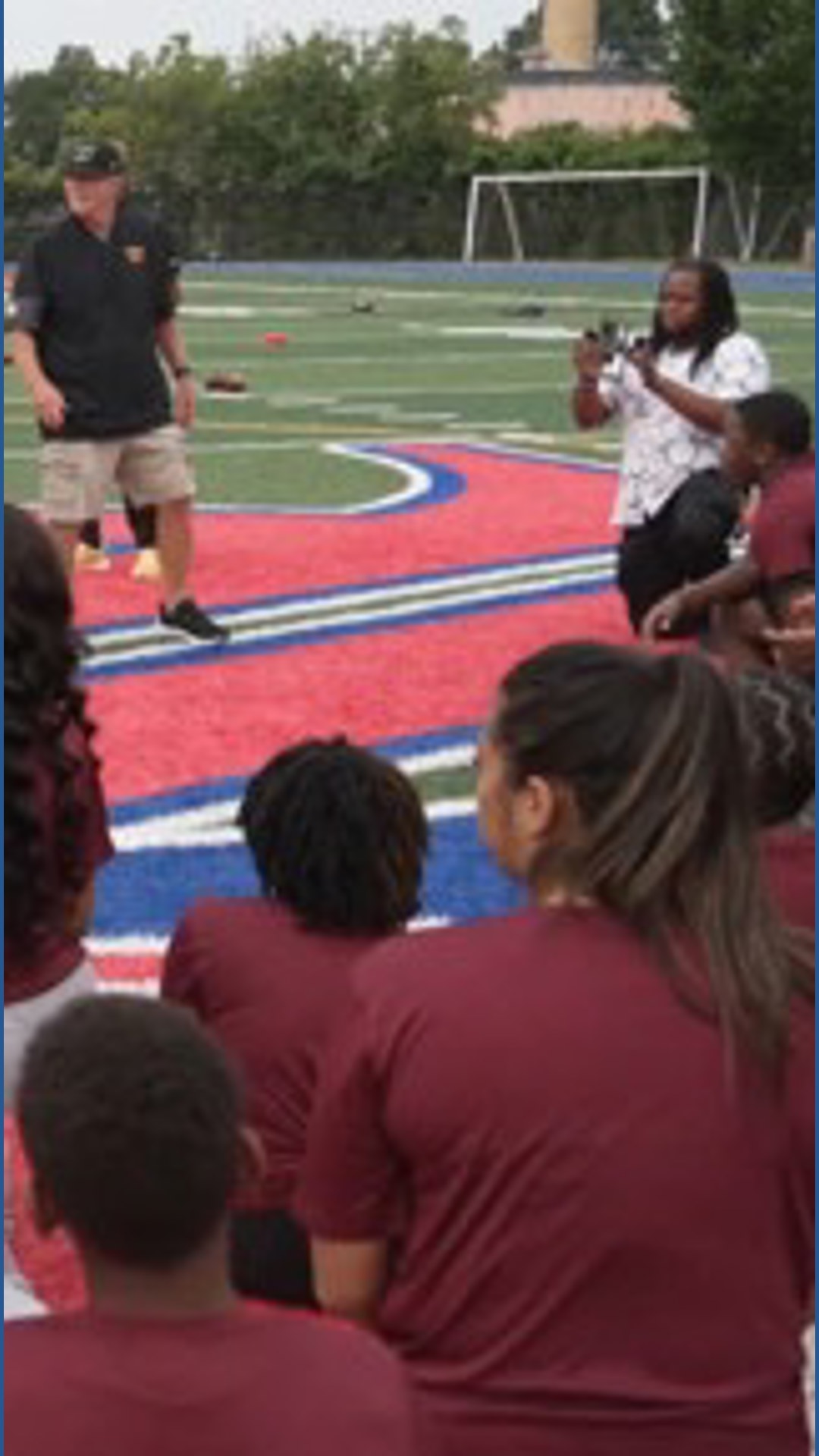Mpd Commanders MPD and the Commanders hosted a youth football camp | wusa9.com