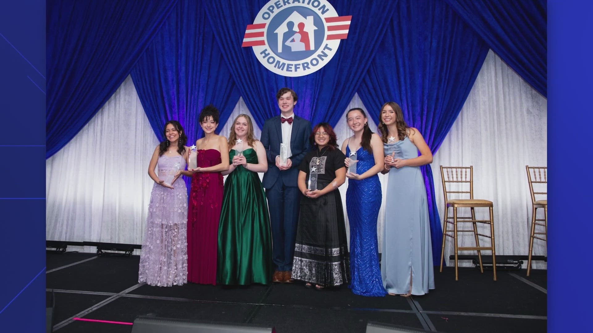 Operation Homefront honored 7 children during the 2024 Military Child of the Year Gala. This program aims to celebrate military children and all that they accomplish