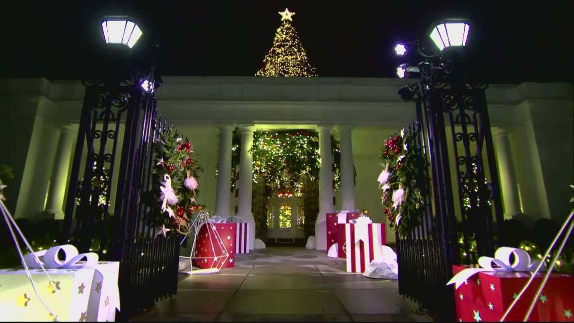 White House Christmas decorations revealed