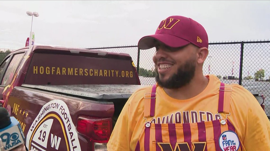 Staunton man named Washington Commanders fan of the year