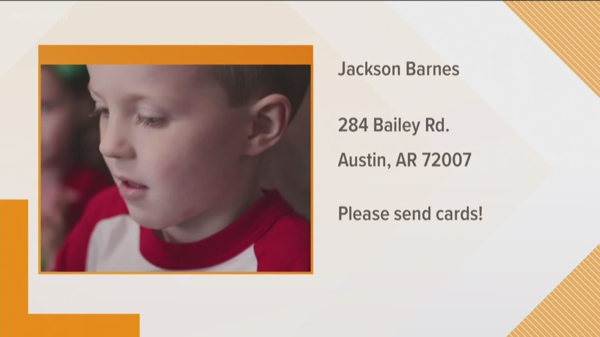 Jackson has been diagnosed with Battens Disease. He's already lost his sight, and will eventually be wheelchair bound. All he wants is cards from across the globe.