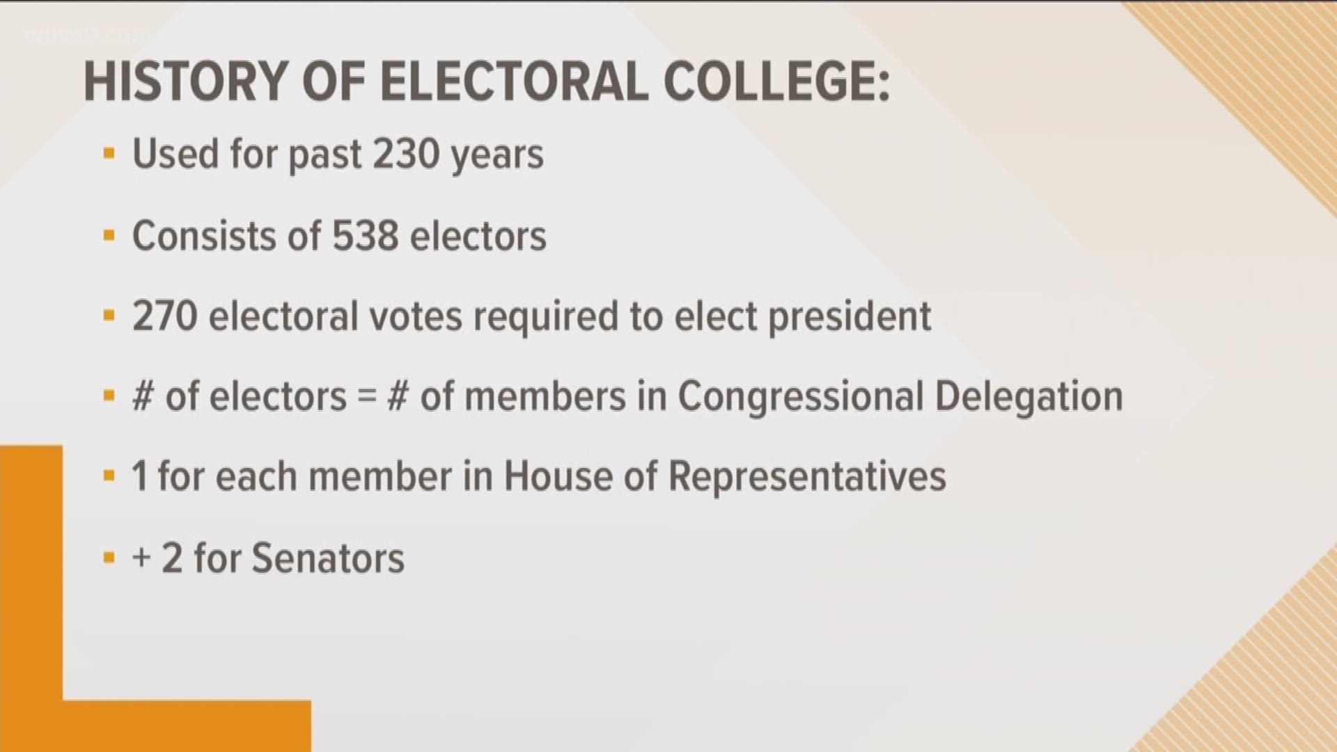 New legislation could change how we vote for our president. Are you in favor of getting rid of the Electoral College?