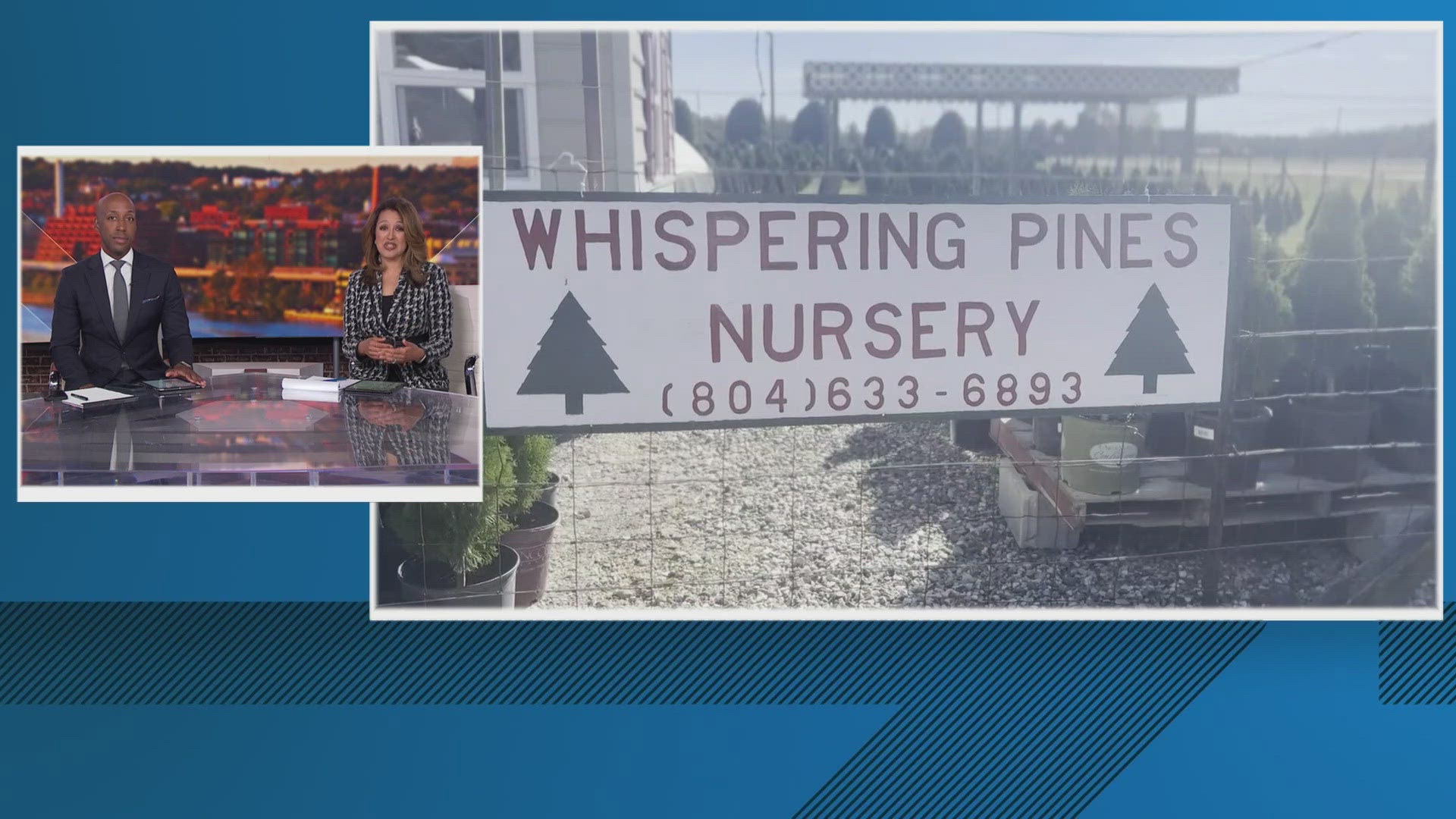 Drought conditions across the DMV are making business difficult for the Whispering Pines Nursery in Caroline County.