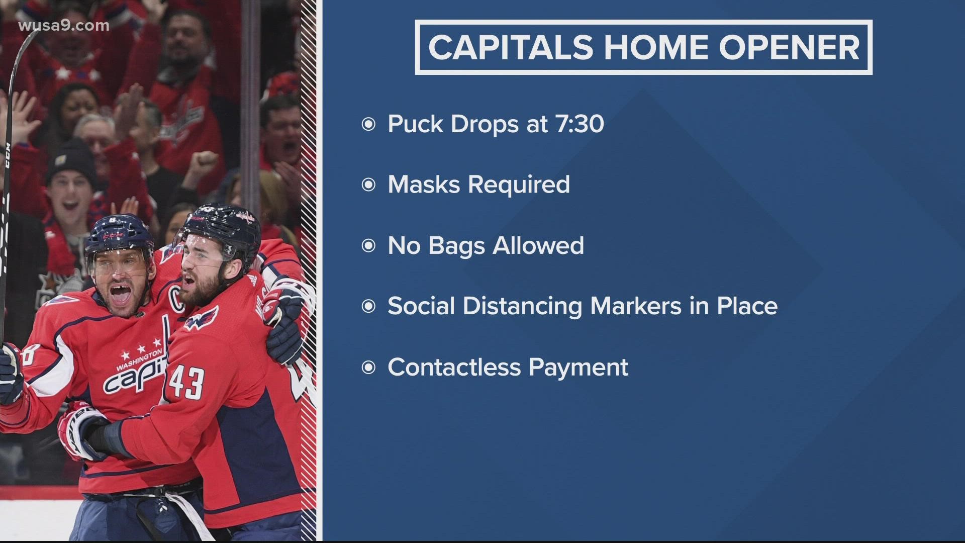 Here's what fans can expect at Capital One Arena.