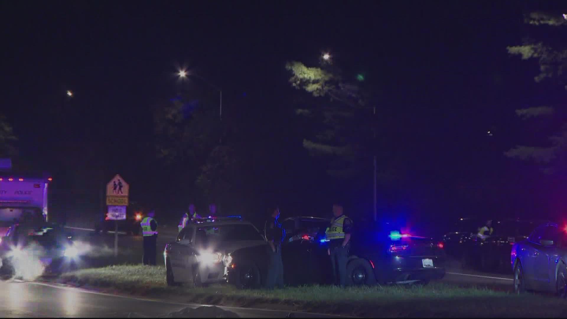 A man is dead after being hit by a vehicle in Montgomery County, Saturday night, authorities said.