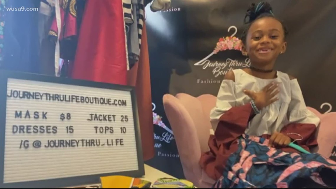 7-year-old fashion designer to be featured in DMV Kids Fashion Week ...