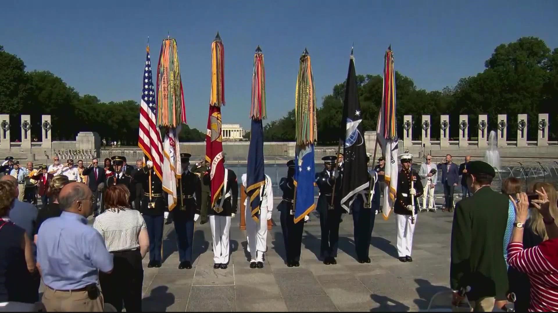 Throughout D.C., Maryland and Virginia, people celebrate Memorial Day