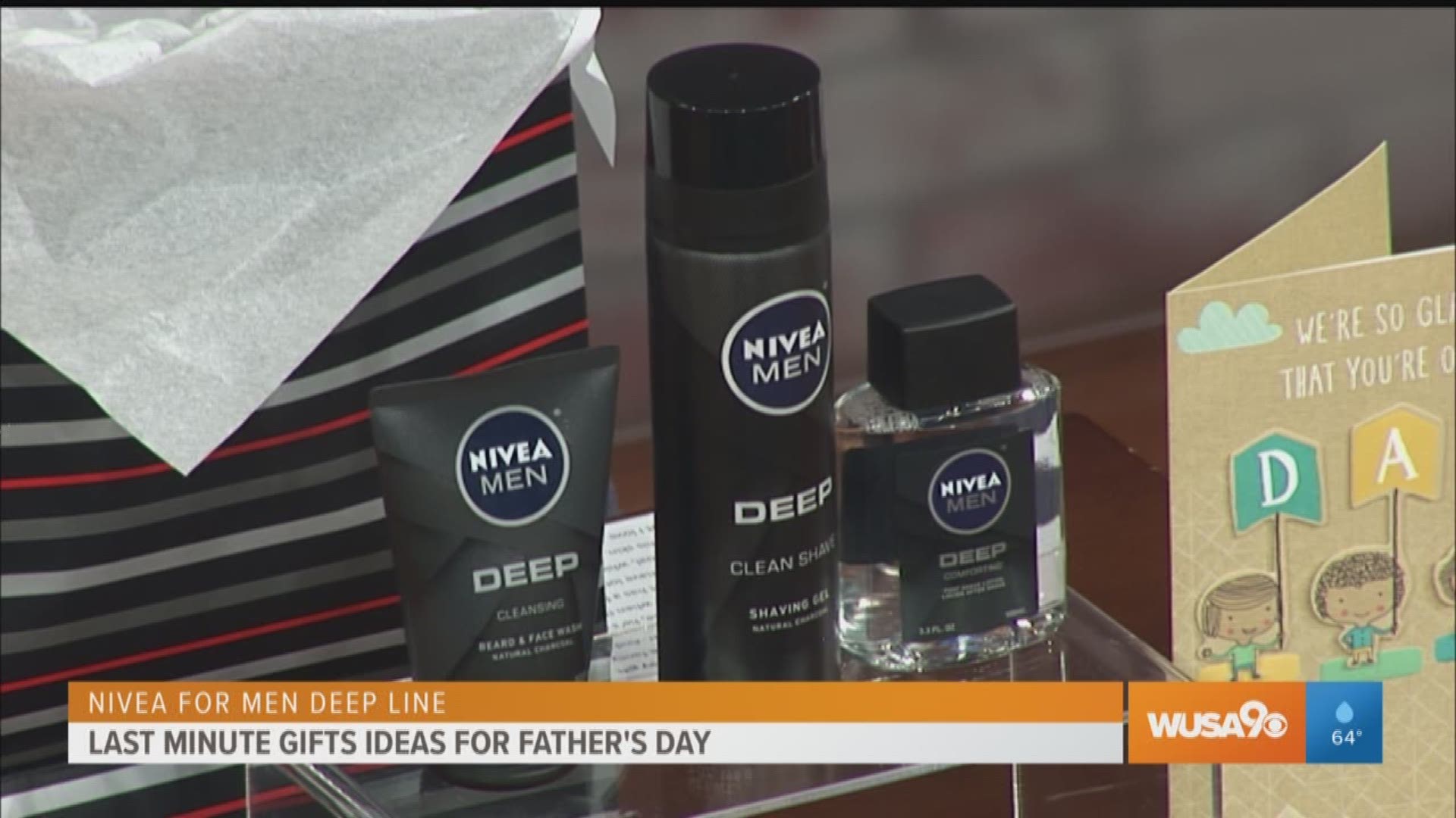 You can't forget dad! Beauty expert, Cheryl Kramer Kaye has some last minute grooming gift ideas for Father's Day.