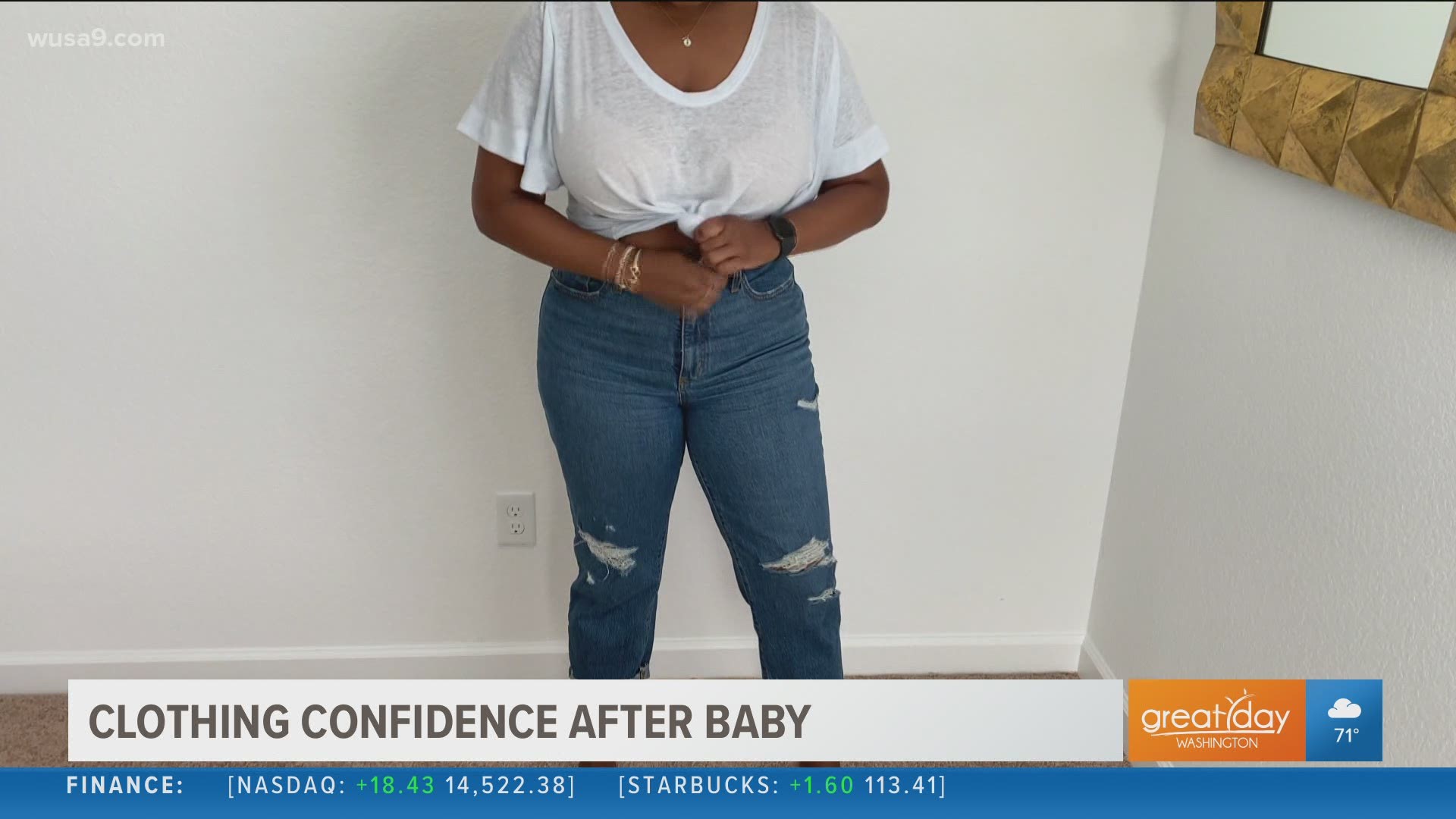 Lifestyle correspondent Stephanie Walters shares some tips to helping you regain your confidence after you have a baby.