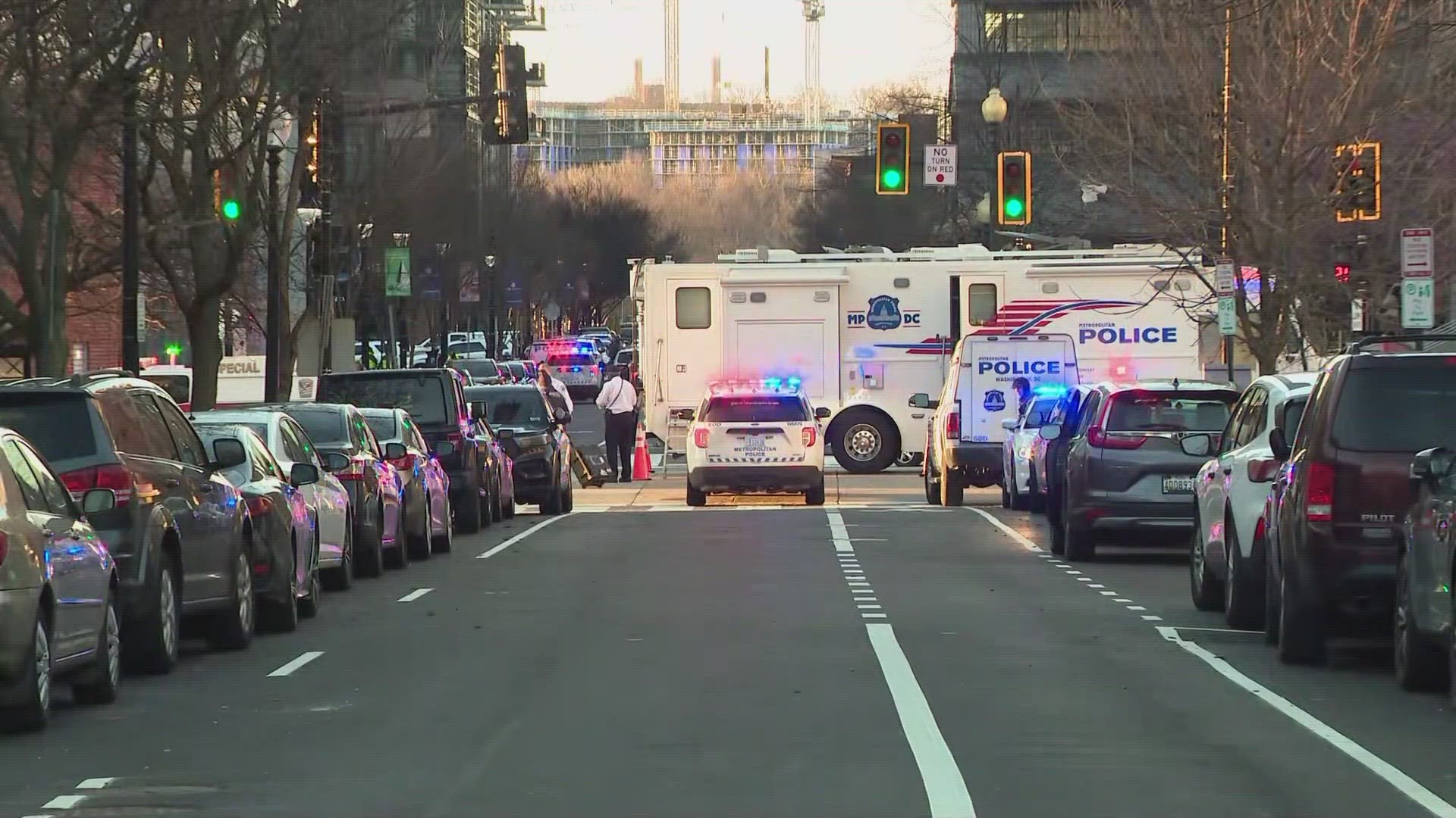 Thursday quickly became a frightening morning for some residents in Navy Yard, D.C. as a shootout and barricade situation unfolded before sunrise.