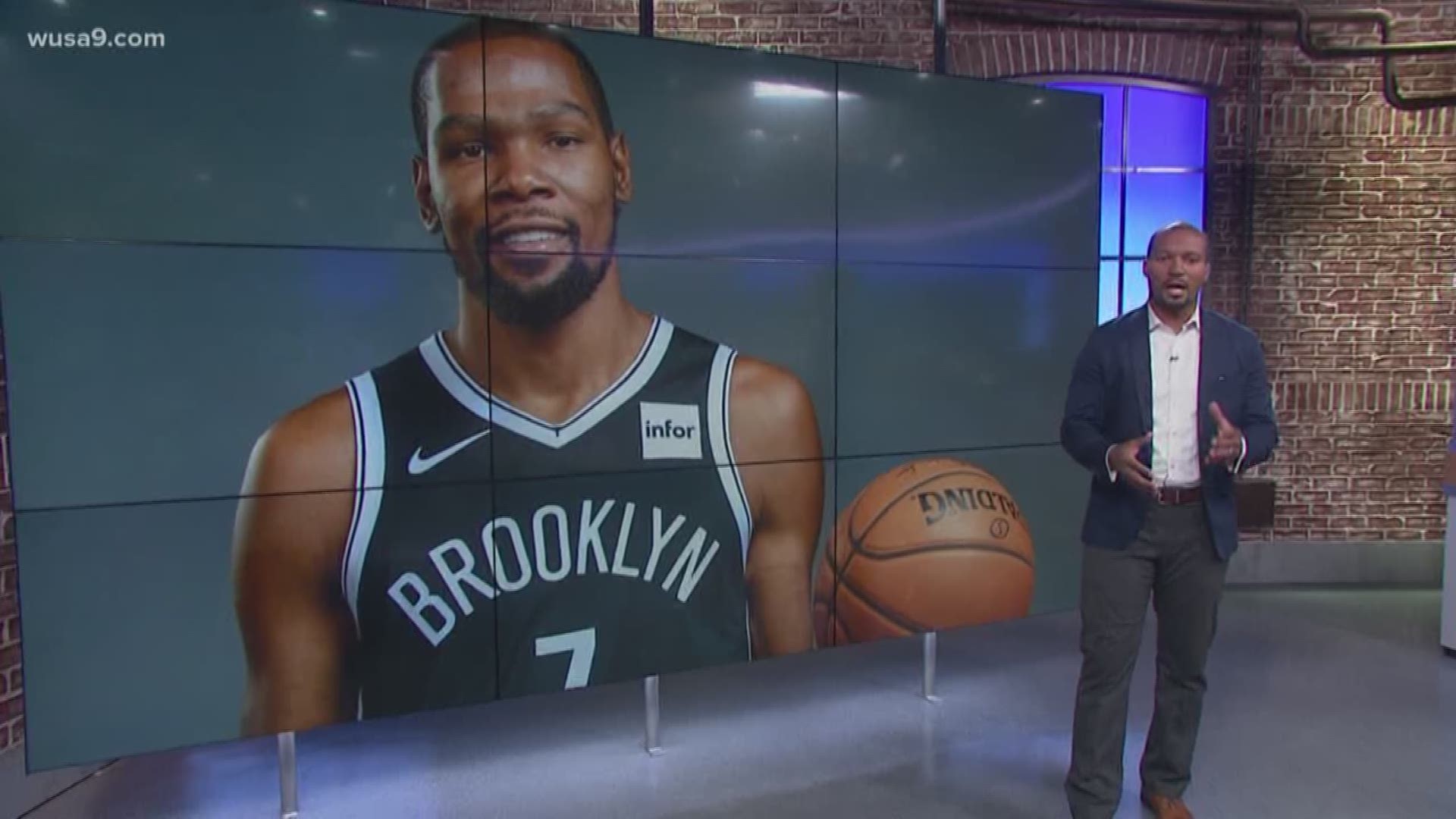 NBA star Kevin Durant is reportedly one of four Brooklyn Nets players to test positive for COVID-19.