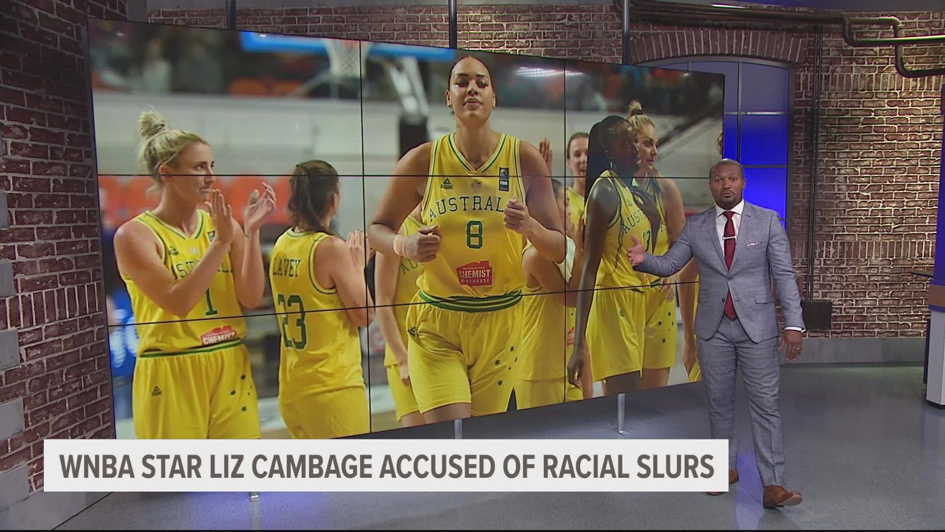 Report: WNBA star Liz Cambage accused of racial slurs