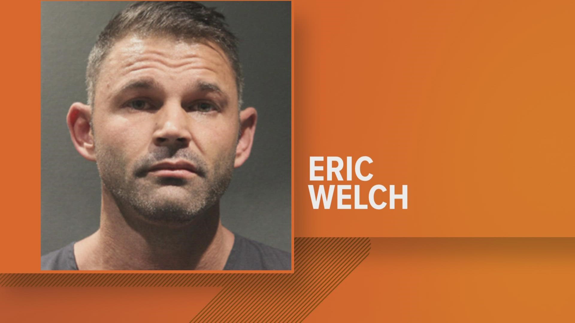 Eric Welch is due in court Tuesday.