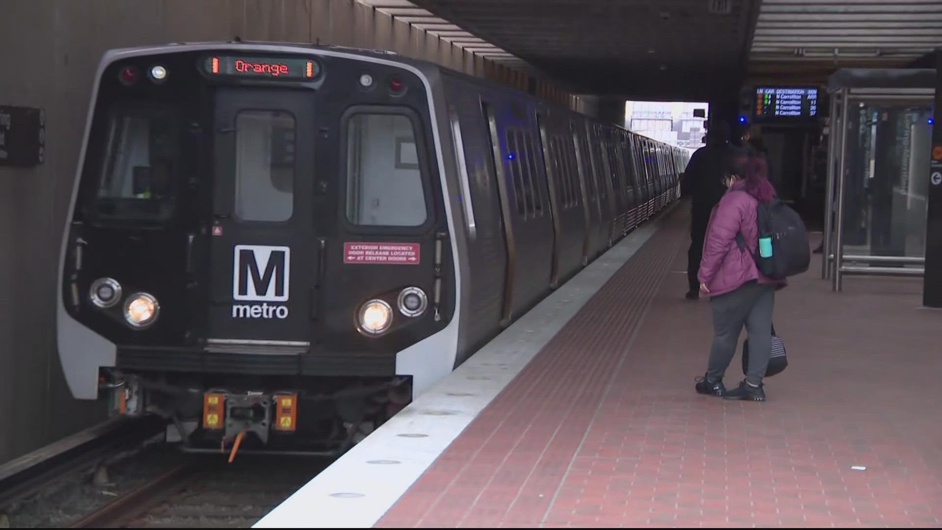 A man is dead after he was dragged by a Metro train Wednesday afternoon.