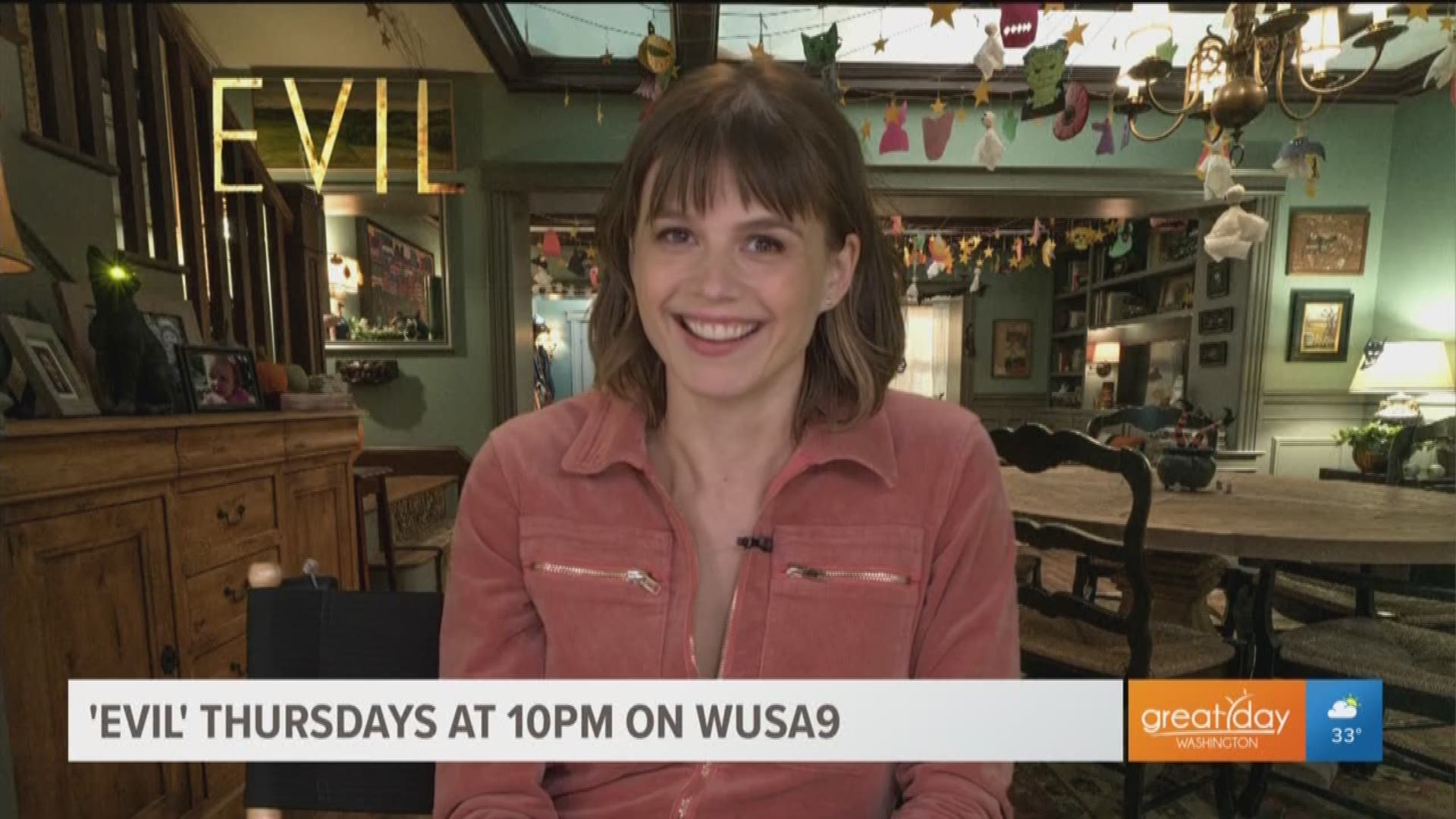 Katja Herbers, star on CBS's new hit show 'Evil' chats about what viewers can expect for the rest of this season. Catch 'Evil' Thursdays at 10 p.m. on WUSA9.