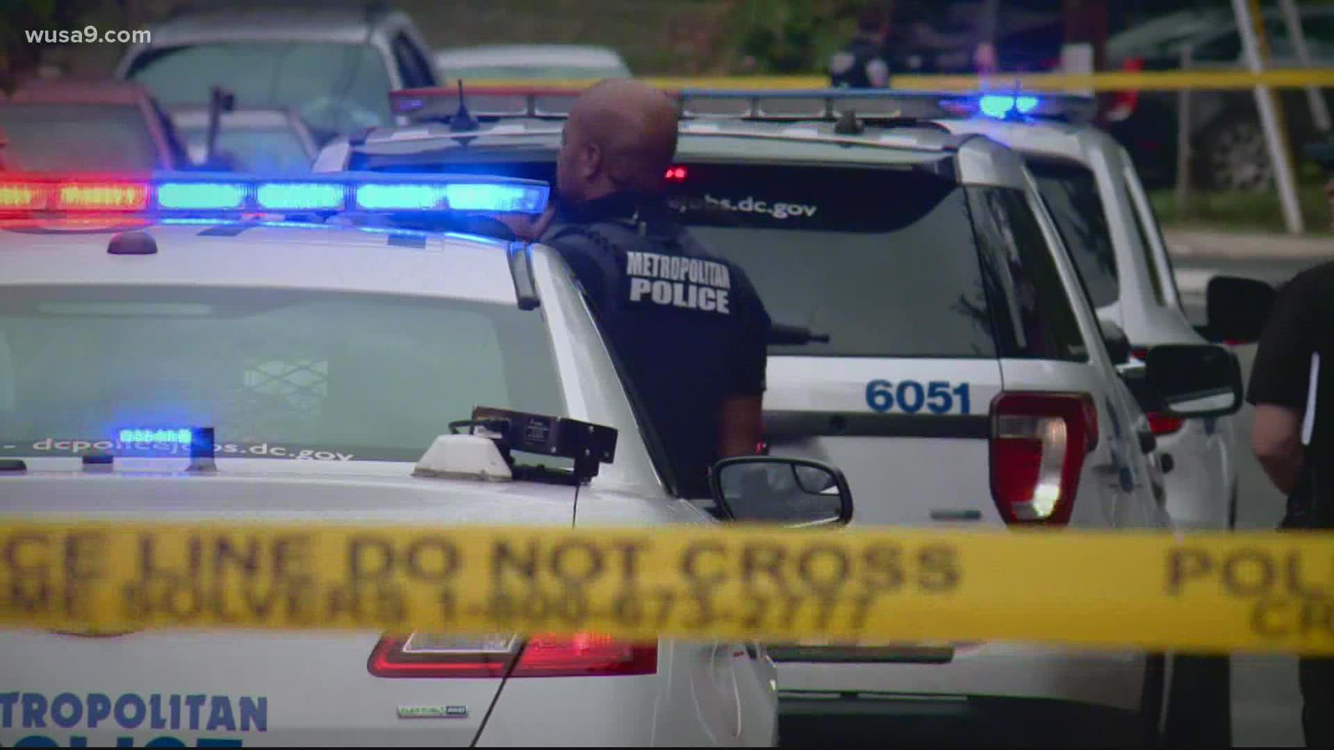 A 17-year-old girl and a man were shot on Deal Drive at a housing unit near the Eastover Shopping Center on Sunday in Prince George's County.