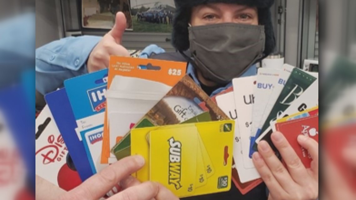 Prince William PD collects gift cards for foster kids - Vimarsana News