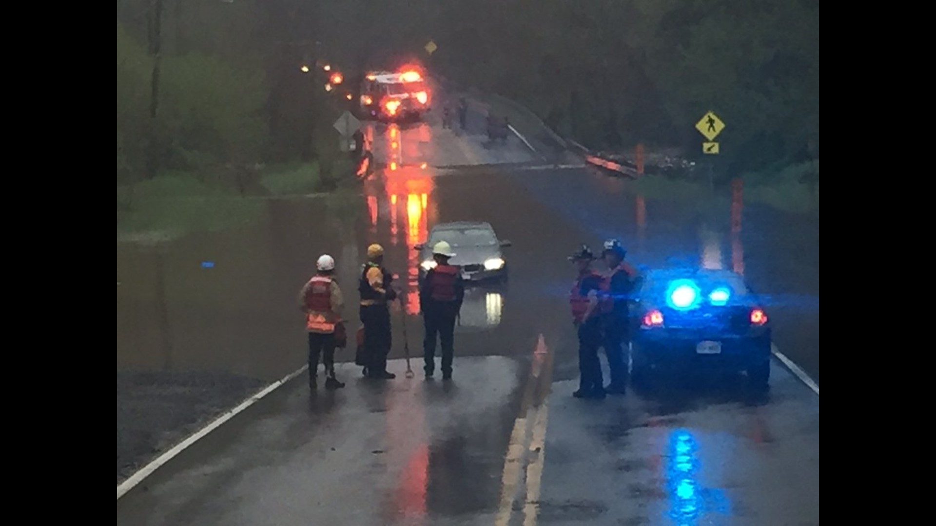 Flooding closes roads in Fairfax County | wusa9.com
