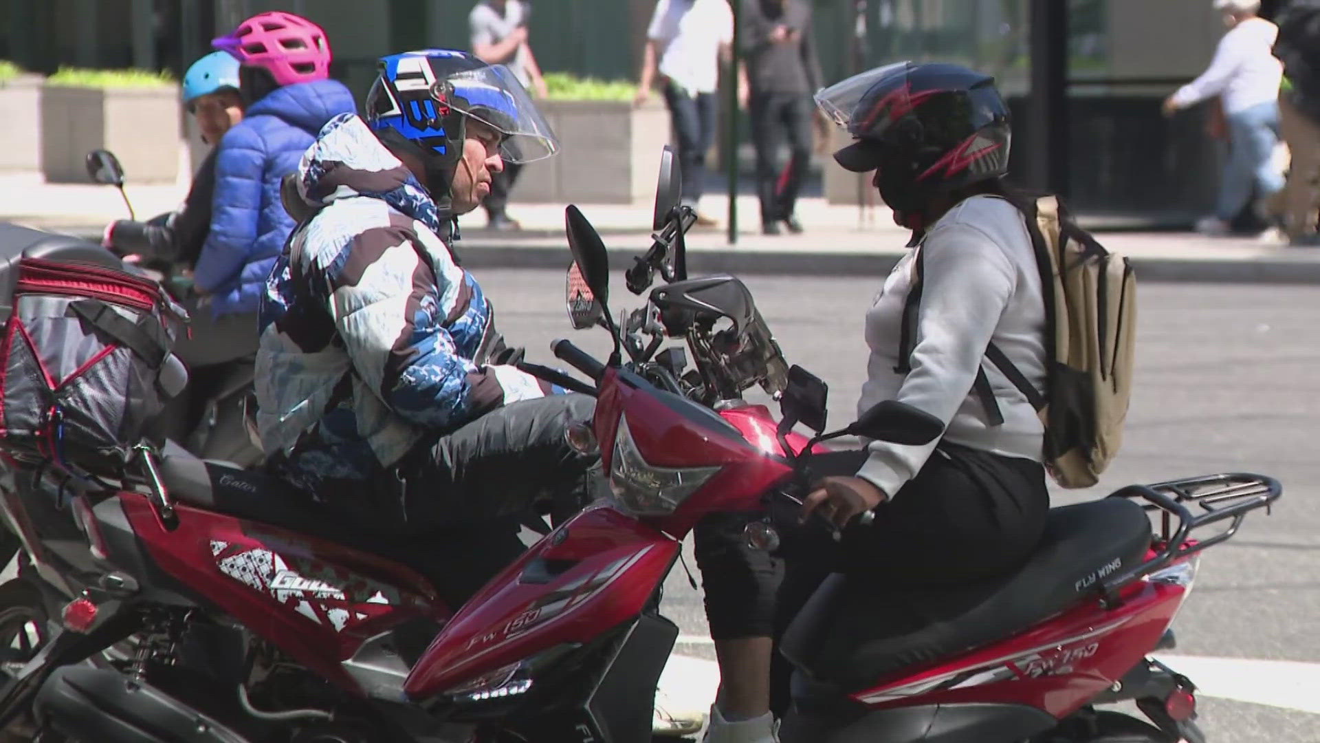 As more and more mopeds are popping up around D.C., police are reminding everyone of the rules of the road.