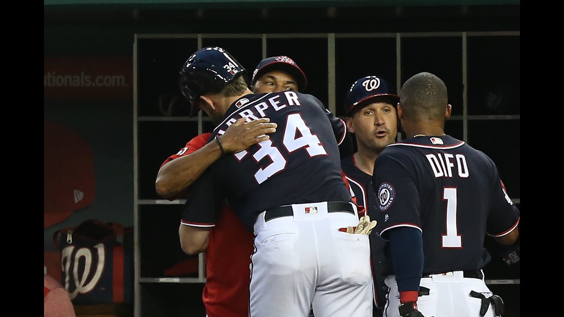 Nationals fall to Phillies, 5-3, despite Bryce Harper's mammoth homer -  Washington Times