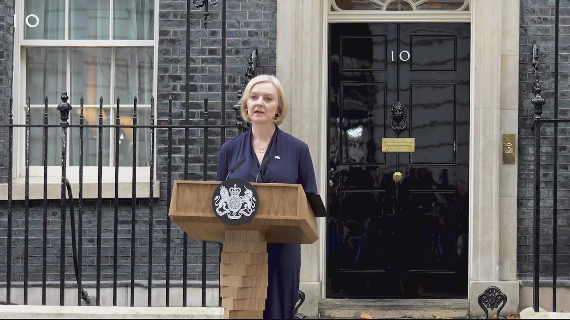 Liz Truss Resigns As British Prime Minister | Wusa9.com