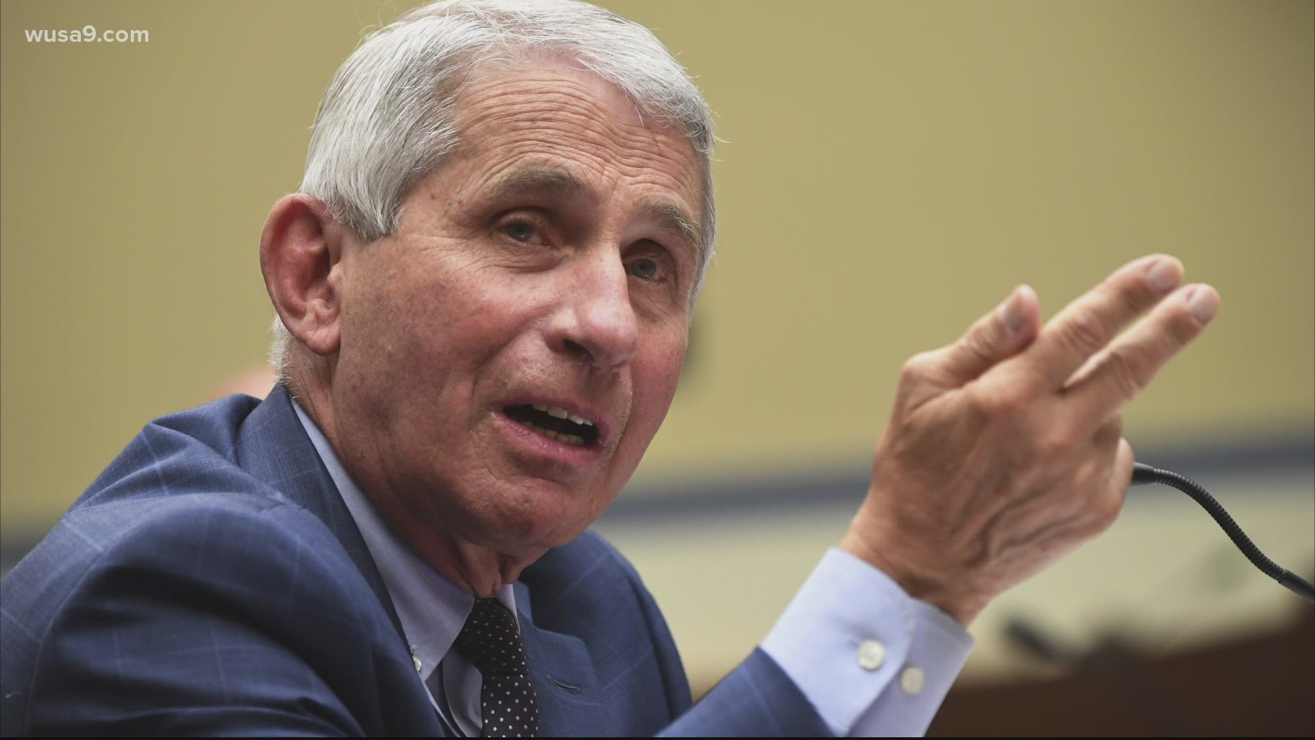 In a video recorded Tuesday, Montgomery County resident Dr. Anthony Fauci said the battle against COVID-19 is not over.