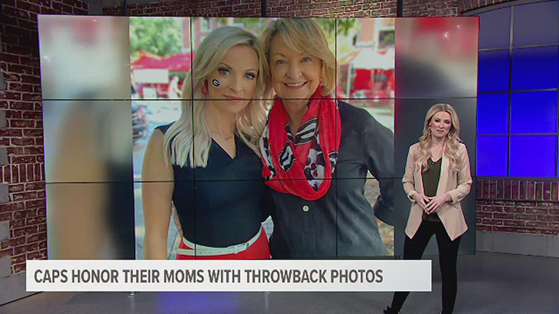 Capitals share old pictures, paying tribute to their hockey moms