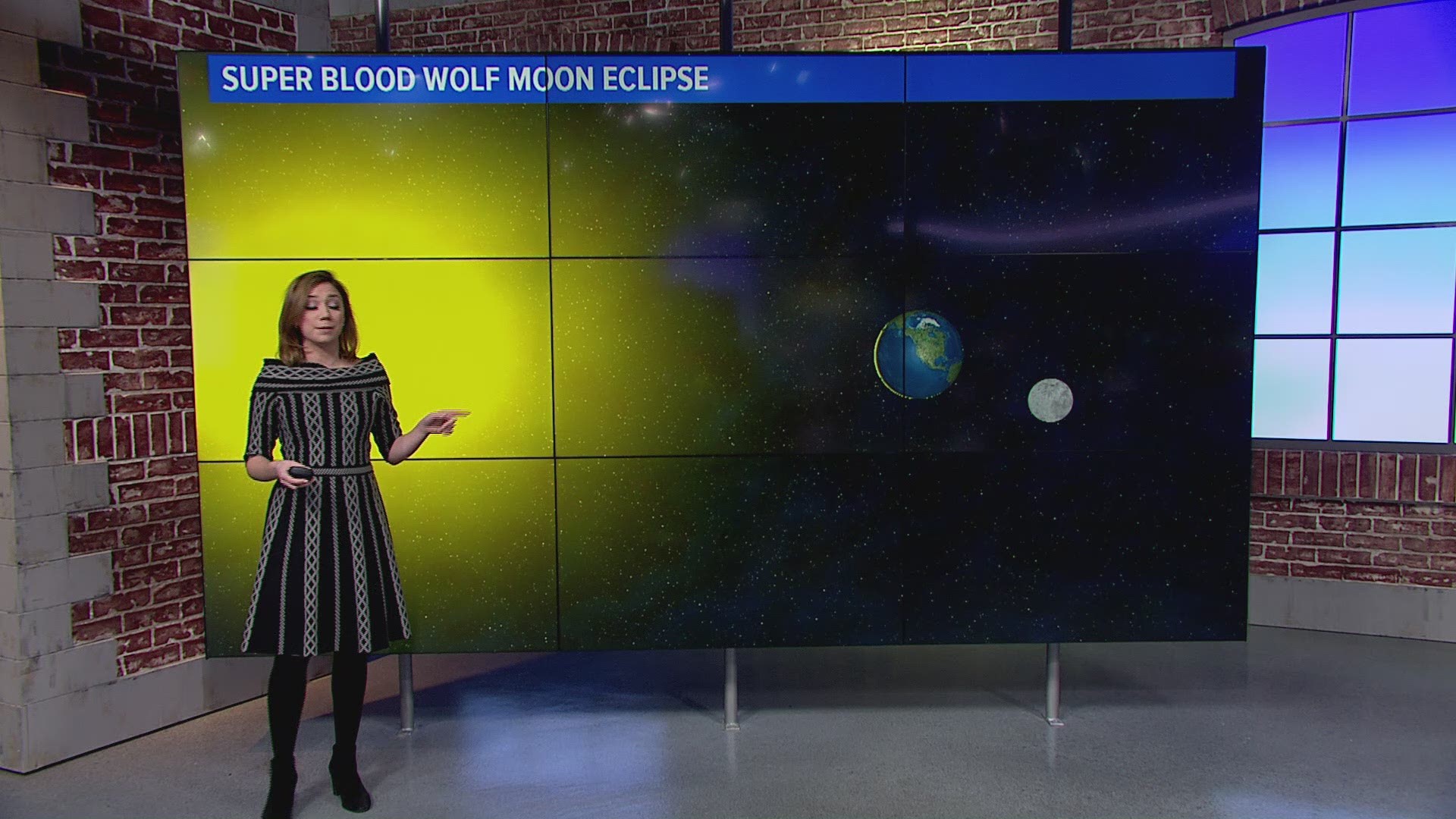 There will be a Super Blood Wolf Moon Eclipse Sunday night over DC. Here's what it is and when it will happen.
