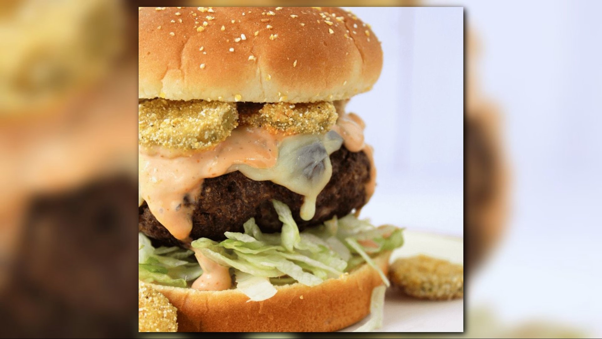 Fried Pickle Burger
