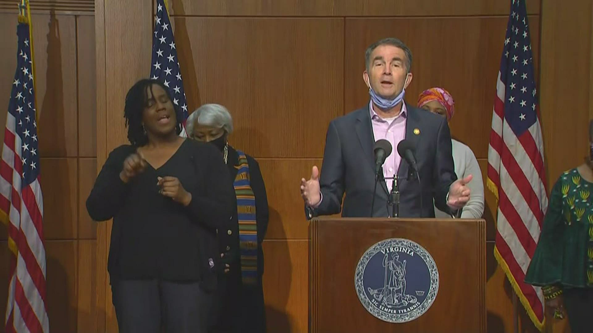 During a coronavirus briefing on Tuesday, Virginia Gov. Ralph Northam announced he is looking to make Juneteenth a state holiday.