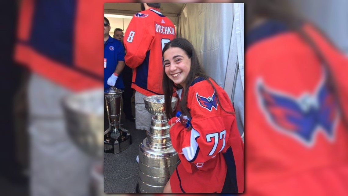 Girl gets lost at Caps parade, ends up seeing the Stanley Cup
