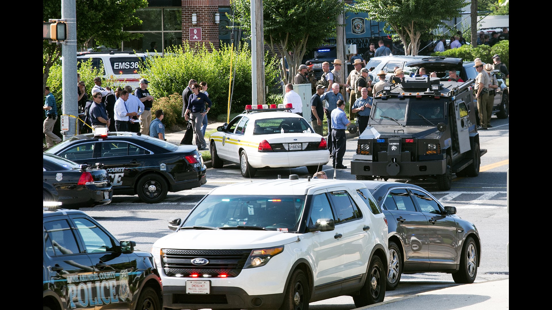Massive police response saved lives in Capital Gazette shooting | wusa9.com