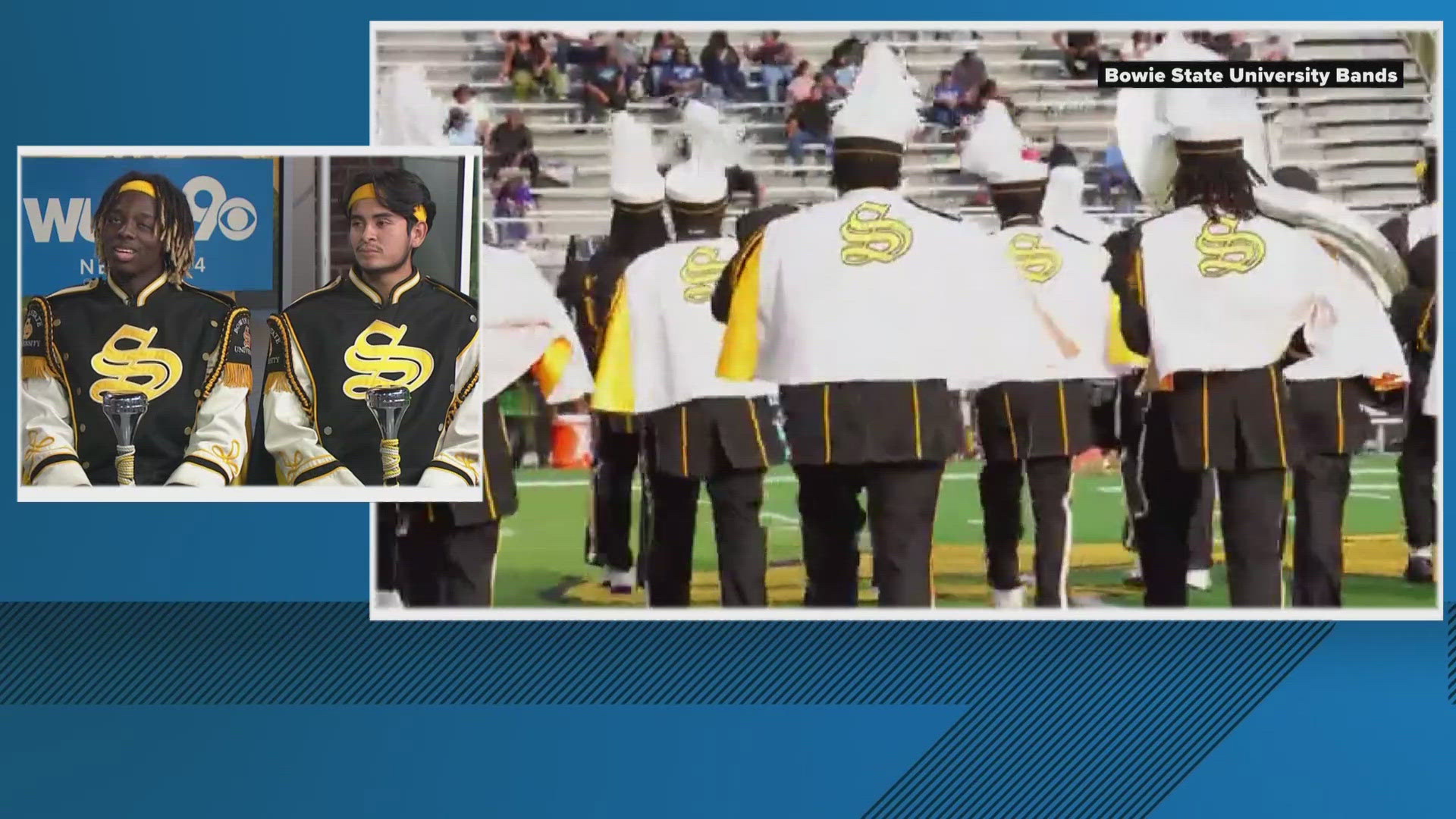 Two drum majors from Bowie tate University share what the event means to them.