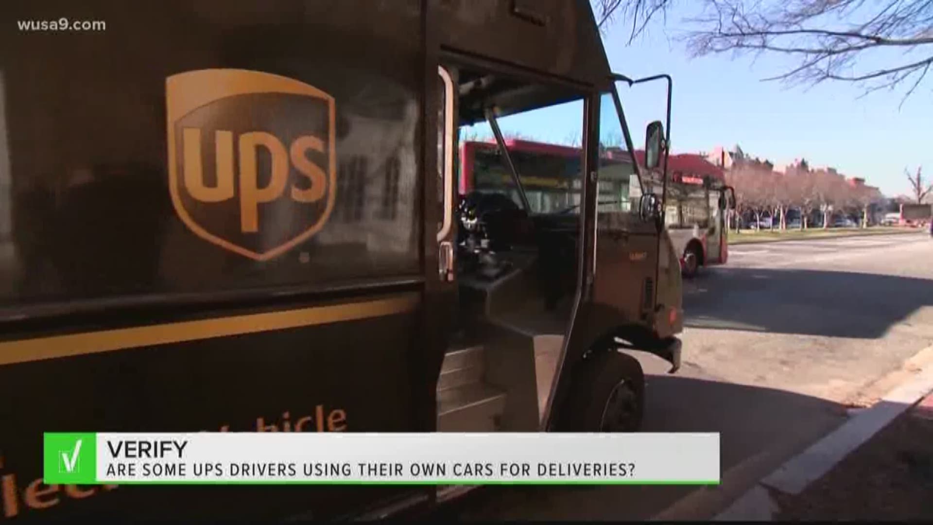 UPS drivers using personal vehicles during holiday deliveries
