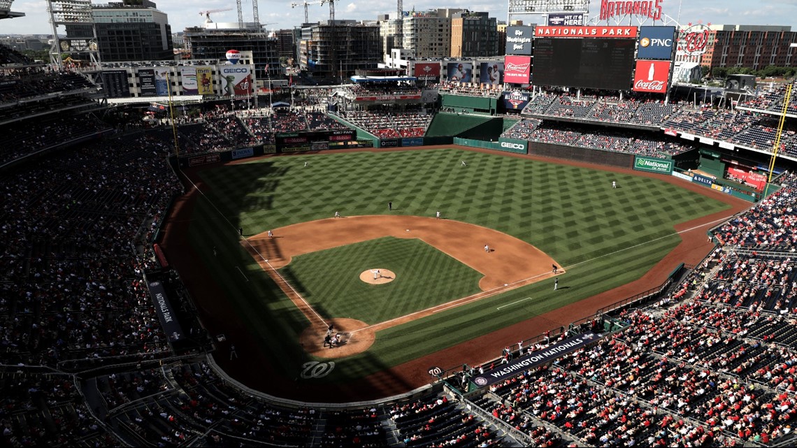 The site sits across from Nationals Park along Anacostia River