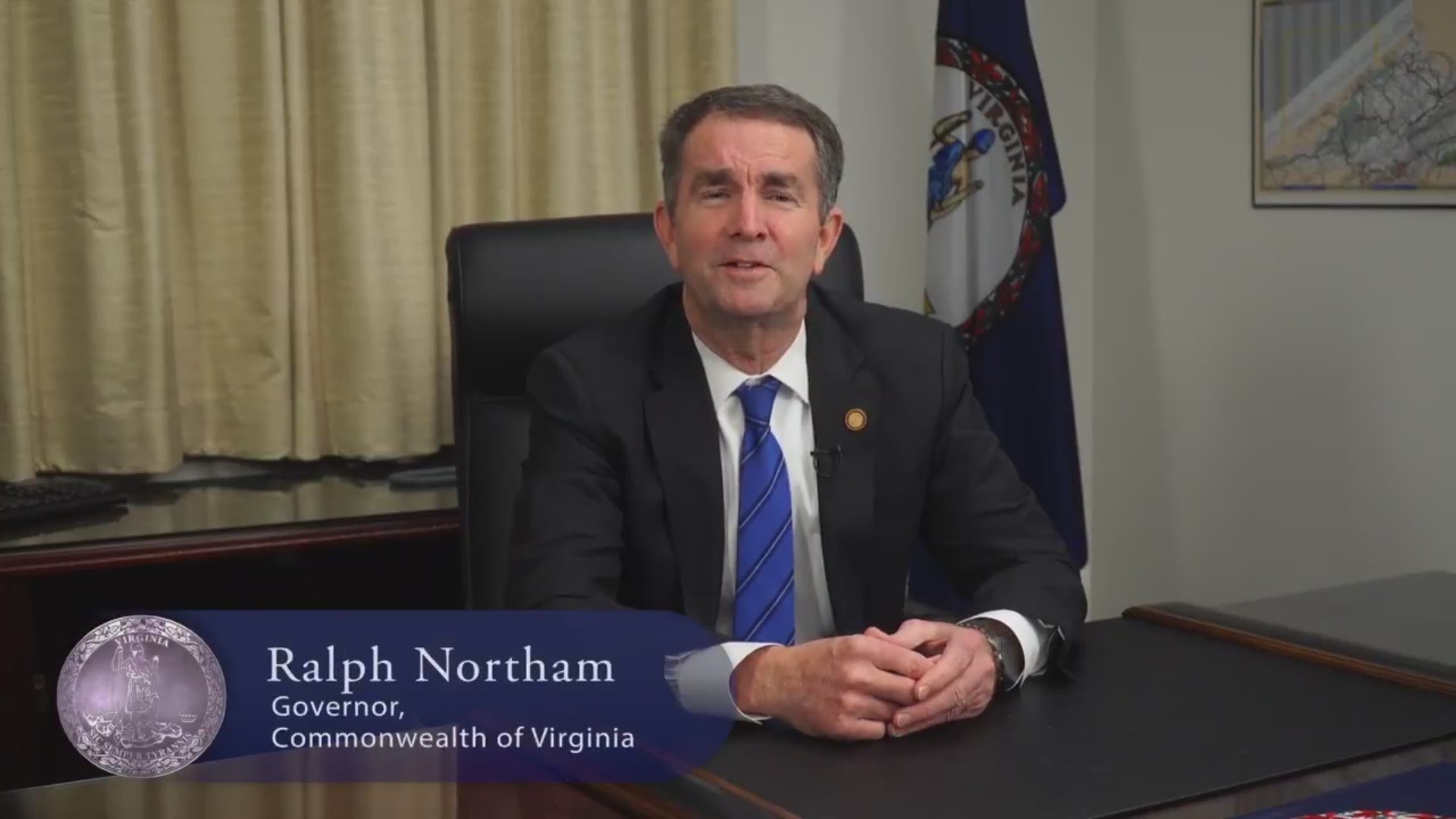 Virginia Governor Ralph Northam issues an apology after 1984 yearbook post shows a man in black face next to another in a KKK hood and robe.
