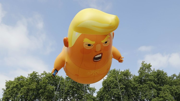 Verify Did Trump Baby Balloon Appear At The Macy S Thanksgiving Day Parade Wusa9 Com