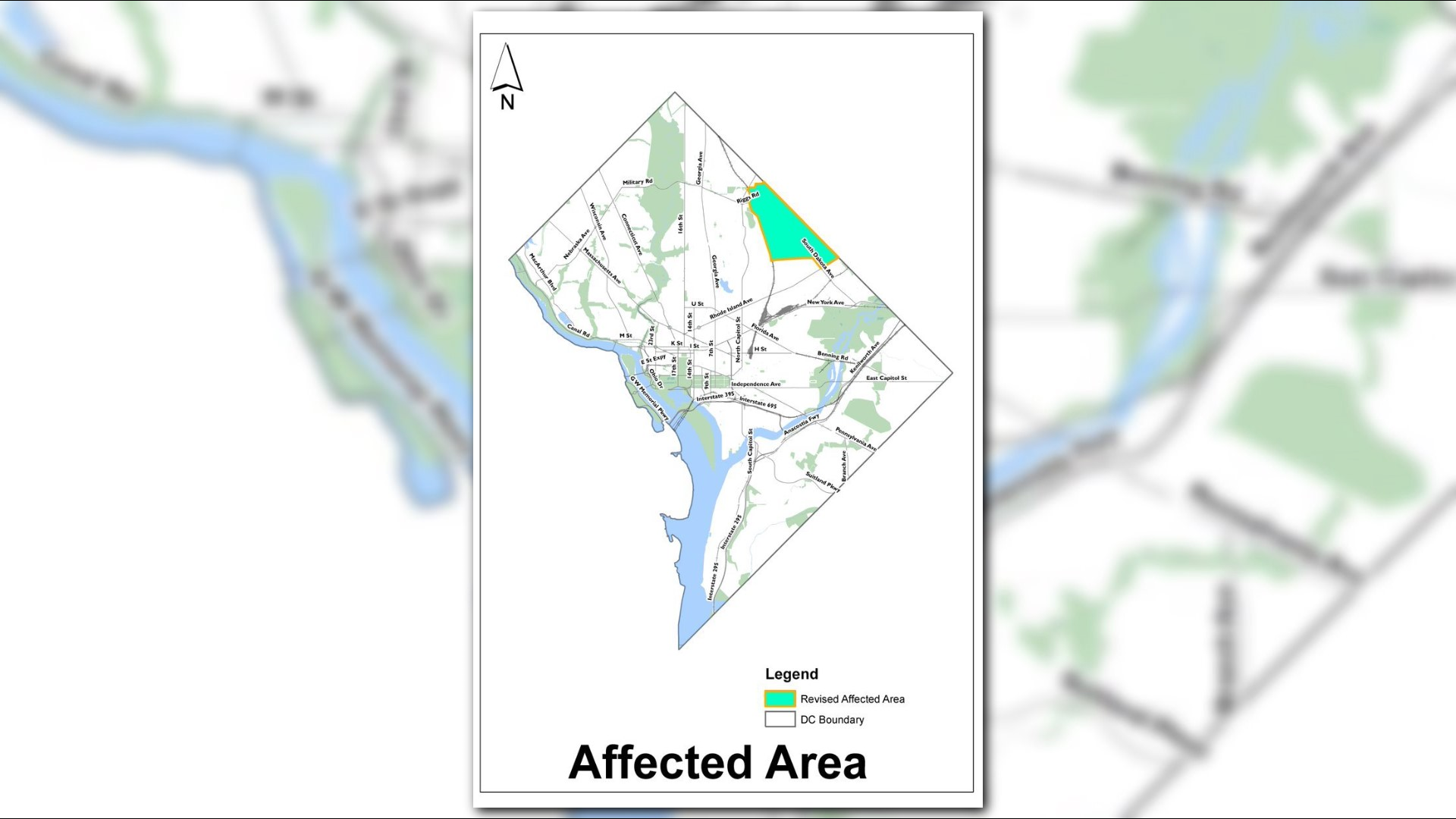 Boil water advisory remains for parts of NE DC as water tests positive ...