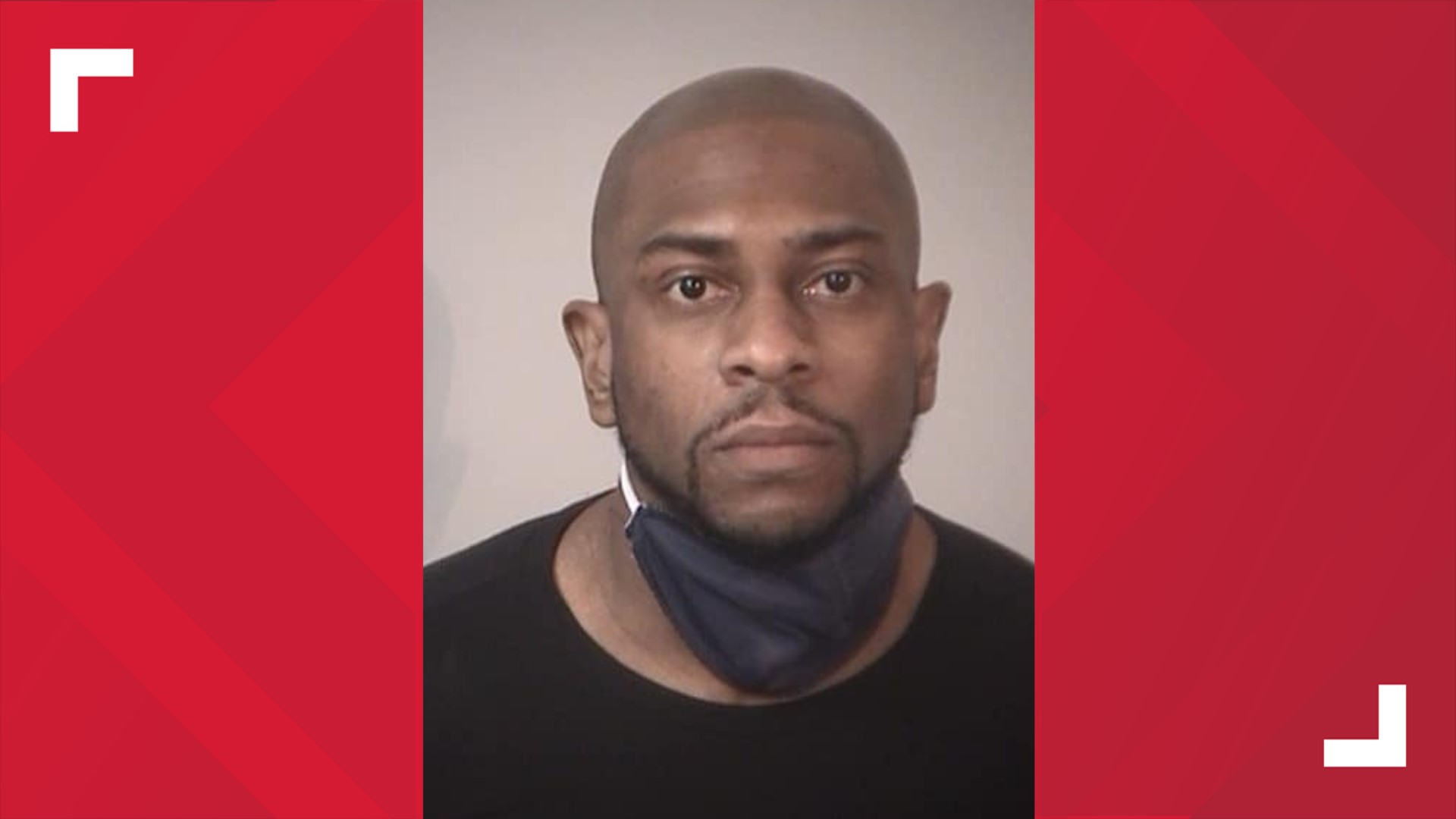 The alleged peeper, identified as 41-year-old Brian Anthony Joe of Woodbridge, was charged after falling through a ceiling in the women's locker room at the gym.