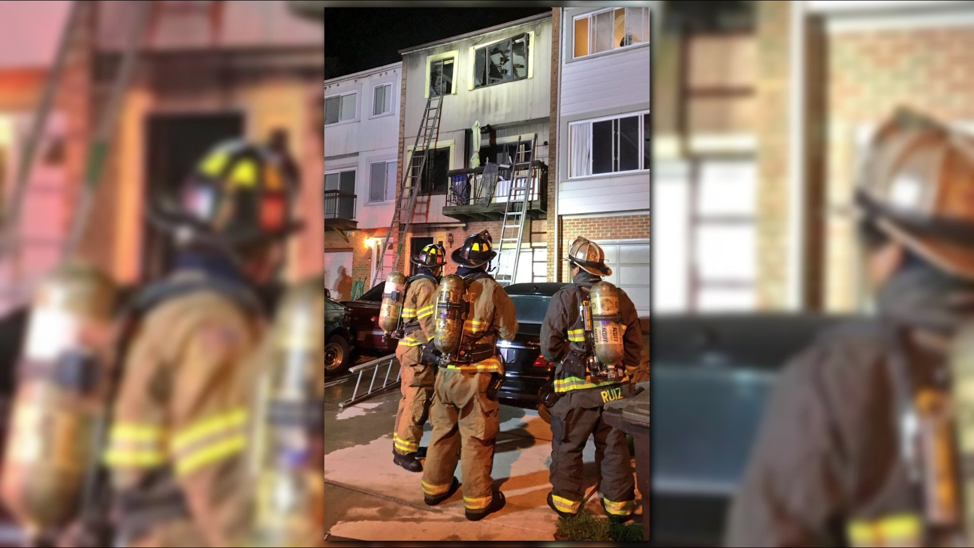 4 displaced after fire breaks out at row house in Southeast DC | wusa9.com